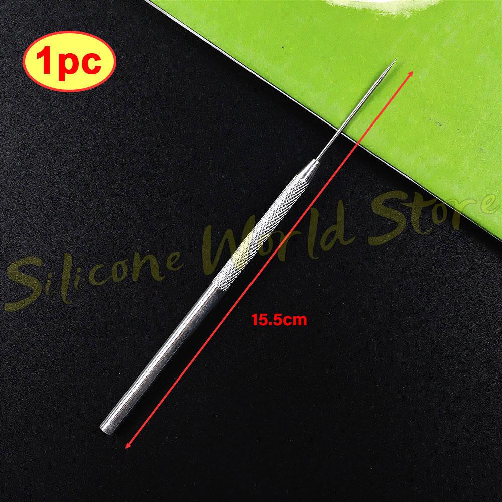 SW 7 Pin Feather Wire Texture Ceramics Tools Detail Needles Carving Knife Ceramic Brush DIY Clay Sculpting Modeling Pottery Tool