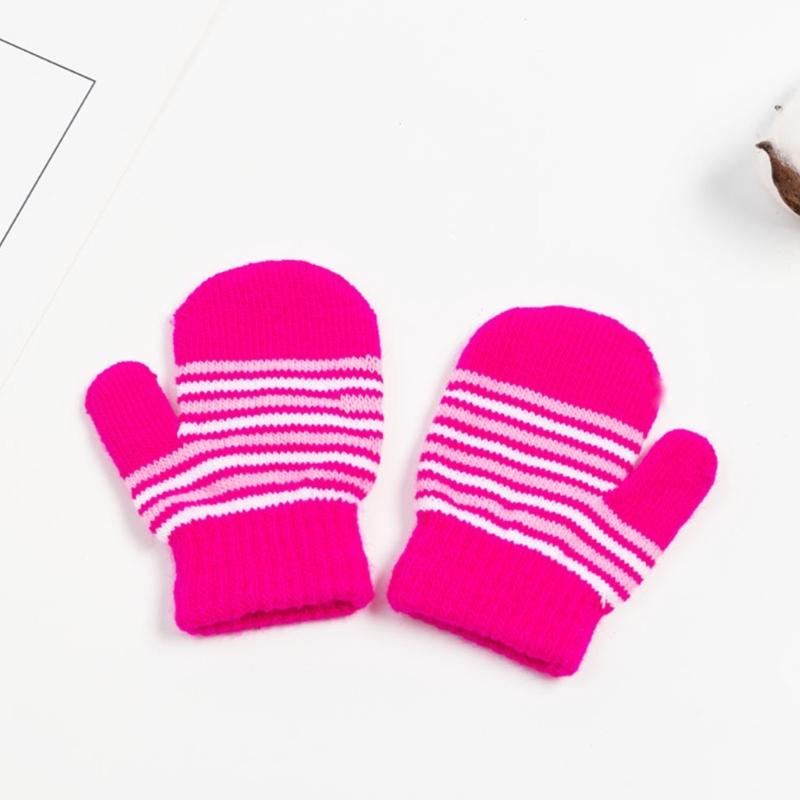 Infant Windproof Glove Winter Sports Thicken Gloves for Outdoor Walking Running