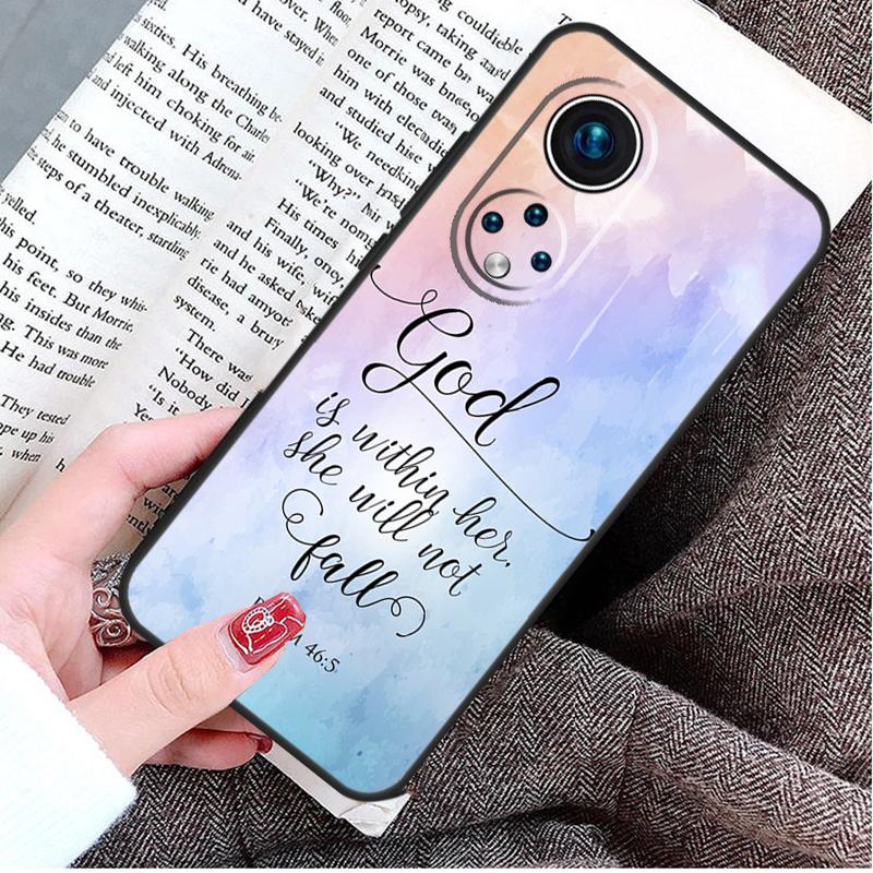 

Bible Jesus Christ Case For Honor 90 Lite 70 50 Magic 6 5 Pro Honor X8a X9a X6a X7a X8 X9 X8b X9b Back Cover Honor X8 4G