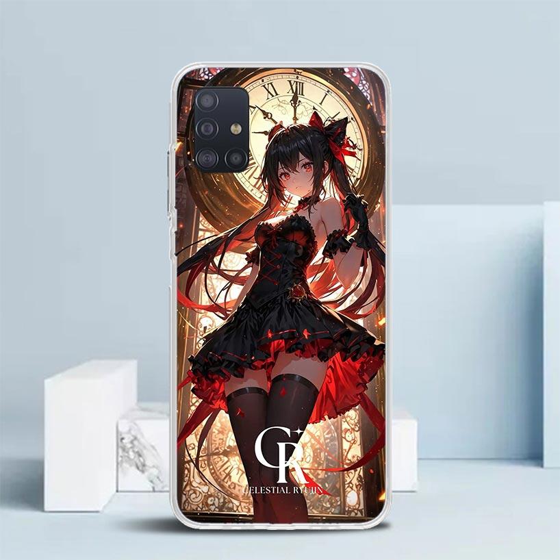 

Date A Live Токисаки Куруми Мягкий чехол для Samsung Galaxy A12 A22 A32 A52 A72 A02S Чехол для телефона Note 20 Ultra 10 S10 Plus A51 A71 Samsung Note 10 Plus