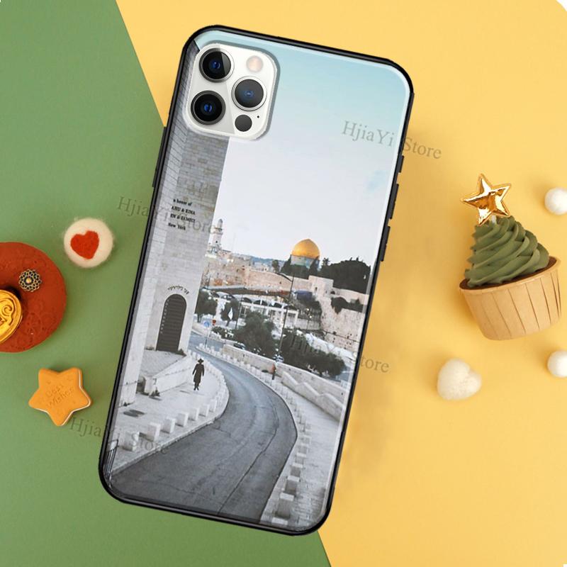 Jerusalem Dome of the Rock Case For Apple iPhone 13 12 Mini 11 14 Pro Max XS X XR 6S 7 8 Plus 5S SE 2020 Phone Cover