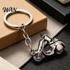 Durable Keychain Pendant Motorcycle Charm Zinc Alloy Key Chain with Retro Scooter Buckle Electric Donkey Design Holder