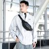 Módní voděodolné batohy do pasu jednobarevné balení Fanny Pack Unisex tašky na opasek Neformální cestování Úložný prostor na telefon taška na hrudi Crossbody kabelka