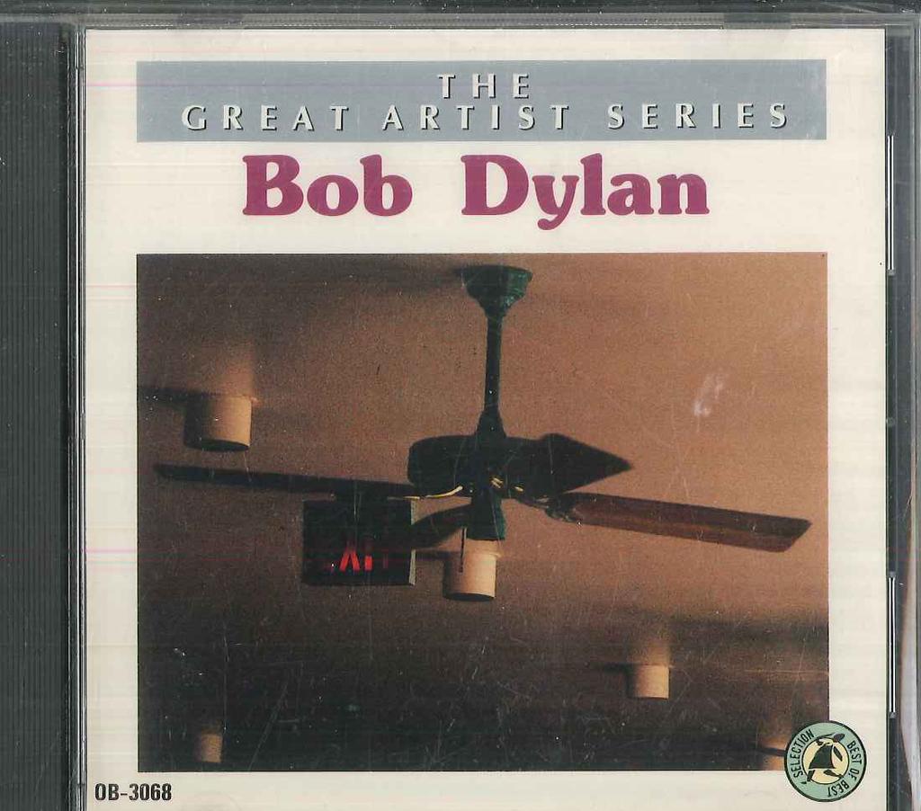CD BOB DYLRAN Great Artists Series Bob Dylan OB3068 DAIICHI KIKAKU 1991 Japan Rock Used