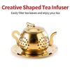 Versatile Teapot Feature Lid And Integrated Tea Filter Strainer 304 Nonrust Steel For Any Occasion Easy Cleaning