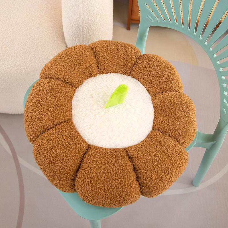 Autumn and winter pumpkin futon seat cushion ground seat pier lazy living room butt cushion tatami bay window pad HZ