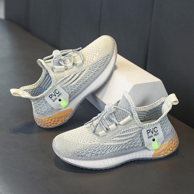 2025 spring new children's dad shoes Korean version of trendy shoes mesh breathable coconut shoes boys and girls student sports shoes