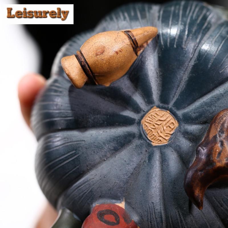 350ml Ancient Yixing Purple Clay Teapots Handmade Frog Lotus Seed Pot Raw Ore Section Mud Kettle With Strainer Zisha Tea Set Tea