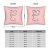 Decorative Pillowcase F-Family Funny Guy Accessories Seat  Throw Pillow Case Cover Square Multi Size