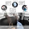 Koongloong Car Headrest Hook Storage Back Seat Seat Hook Car Supplies Luggage Convenient Goods Can be used in the Passenger Seat Accessories (2,