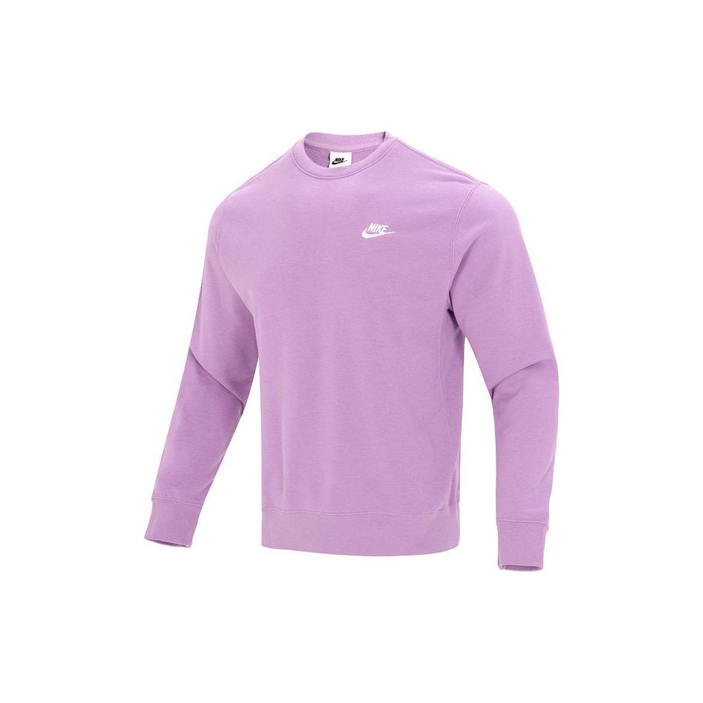 Nike Sweatshirts Men's Purple Crew Neck Moderate Regular BV2667-591