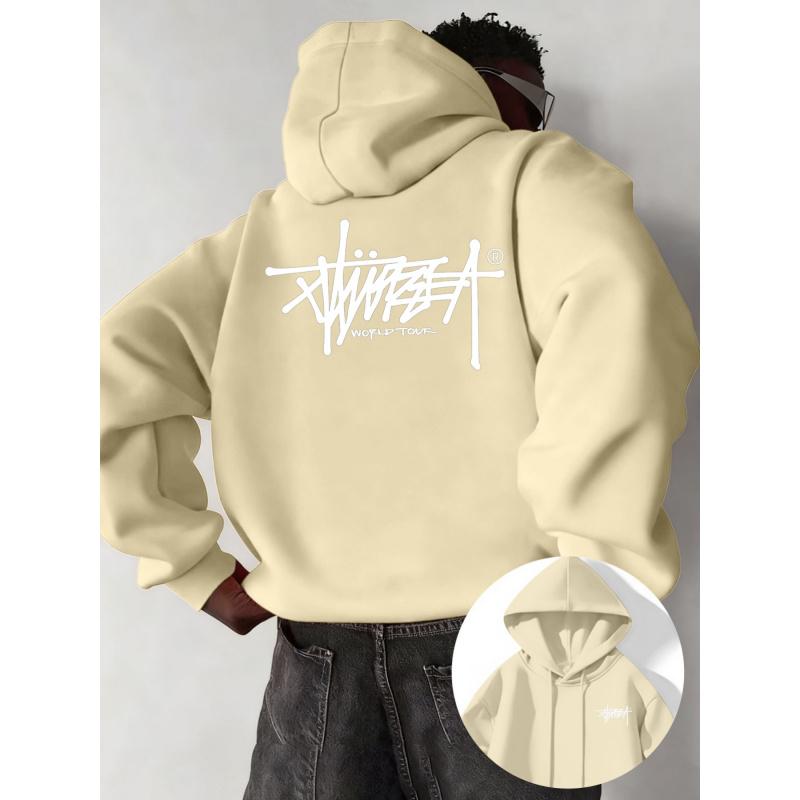 Street Urban Style Pullover Hoodie Printed Design Durable Fabric