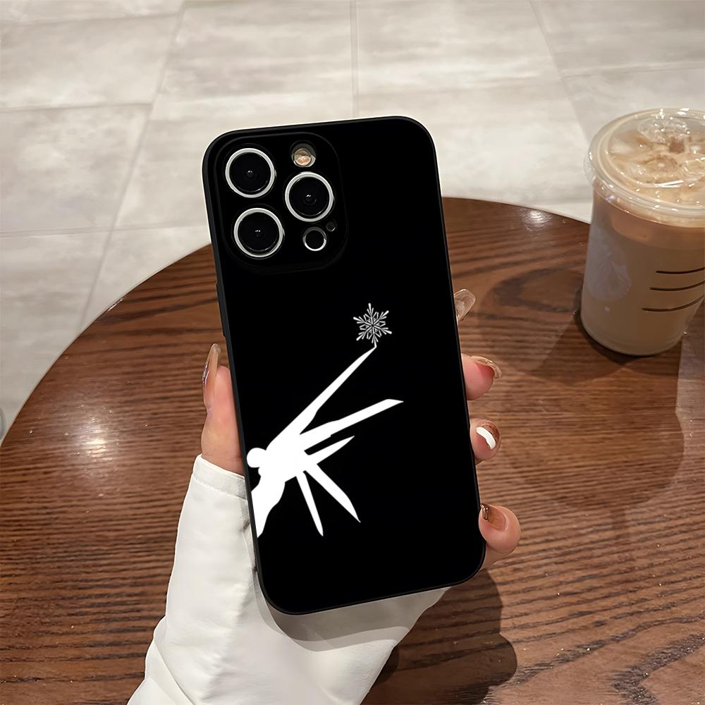 E-Edward Scissorhands Phone Case For 17 Pro Max Iphone 14 Pro Max 12 16 15 13 Pro 11 Xr X Xs 8 7 Plus Back Cover