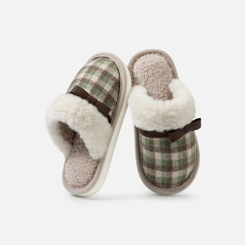 

Хлопковая обувь для тепла, шерстяная обувь для дома и пушистая обувь Fits 35-36