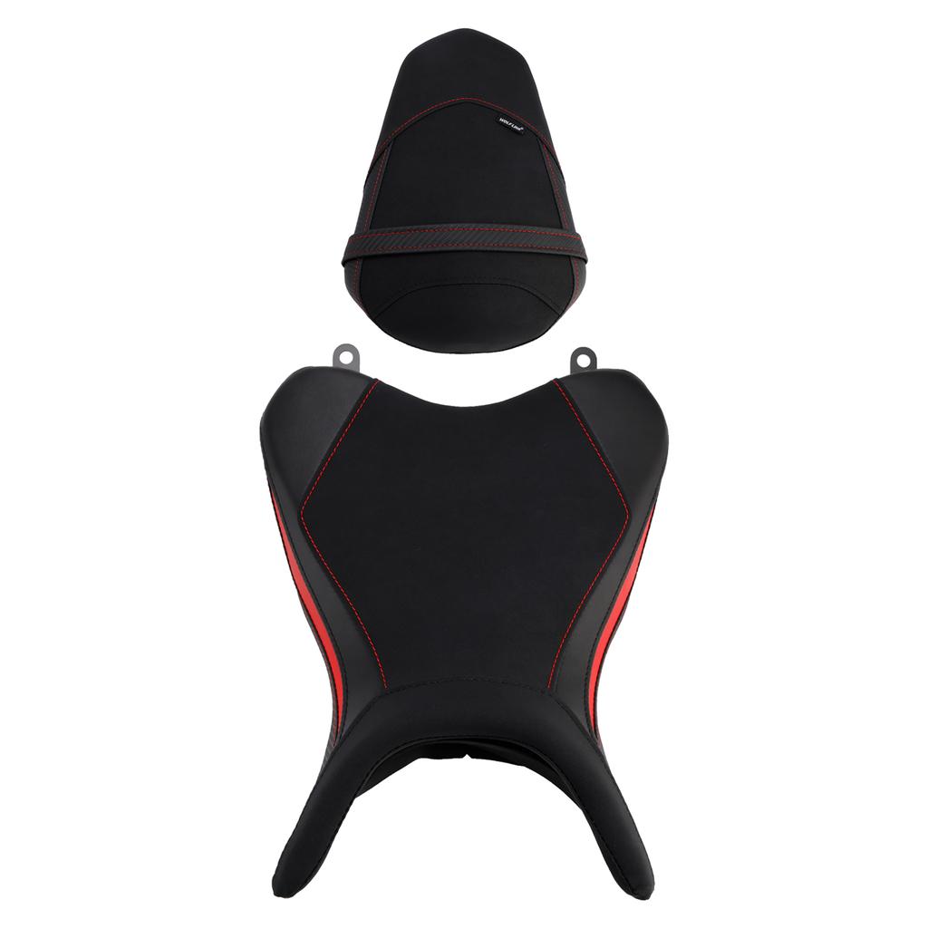 Front&Rear Raider Passenger Cushion Kit Red For Yamaha Yzf-R3 25- Mt-03 25-
