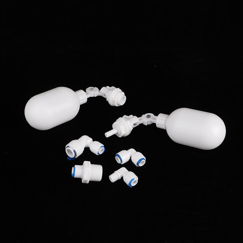 Water Tank Level Control Reverse Osmosis System 1/4" 3/8" Mini Float Valve Aquarium Fish Tank Water Dispenser Float Ball Valve