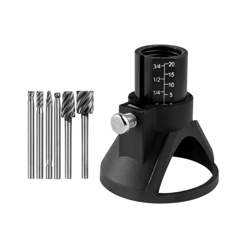 Dedicated Locator Rotary Router Bits Rotary Engraving Holder Twist Drill Bit Set DIY Crafts