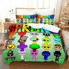 Sprunki Bedding Set Incredibox 3D Printed Music Game Duvet Cover Set Soft Single Twin Double Queen King Size Sprunki Gifts Kids