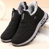 Outdoor Suede Anti Slip Men Casual Warm Fur Comfortable Elderly Cotton Shoes  New Winter Snow Boots