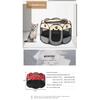 Portable Foldable Octagonal Pet Tent Indoor & Outdoor Pet Playpen Fence Kennel for Dogs and Cats, Easy Setup Large Pet Enclosure
