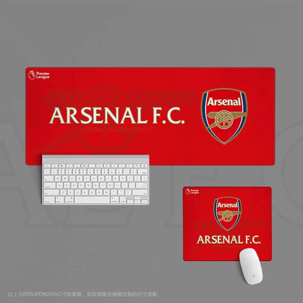 High quality leather non-slip mouse pad oversized office keyboard pad book table mat football fan supplies gift premier league arsenal gunner henry