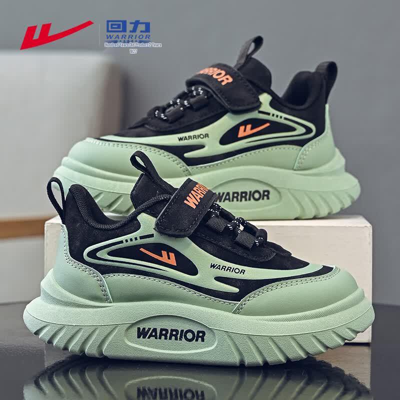 Warrior Kids Lightweight Velcro Sports Shoes WZ(CL)-1165 35