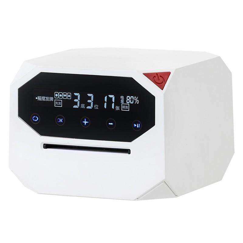 2500mAh Automātiskais kāršu maisītājs Uzlādējams Automātiskais