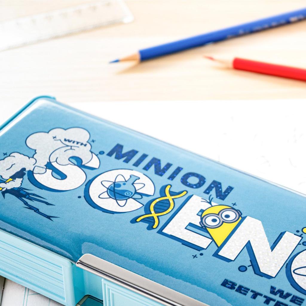 Elementary School Pencil Showa Note Minions Holographic Pencil Minions [Showa Note] Case, Case,