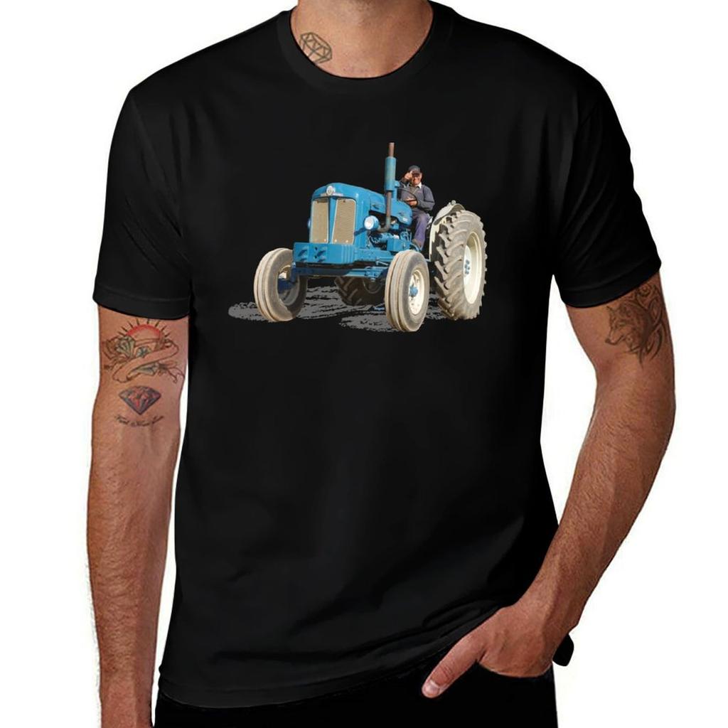Super Major (Export Model) the Last Fordson Tractor TShirt Long Lasting Casual TShirt