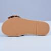 Elegant Women Slip On Sandals Bow Flat Mule Espadrille Shoes Summer Sliders