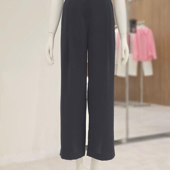 ZOOC Back Elastic Wide Slim Pants V252MSA944