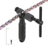 Bike Chain Breaker Cutter with Chain Hook and Replacement Pin, Bicycle Chain Repair Tool, Bicycle Chain Remove and Install Tool