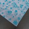 10 Sheets 50X66cm Christmas Gift Wrapping Paper Flower Bouquet Packing DIY Tissue Paper Xmas New Year Party Decoration Supplies