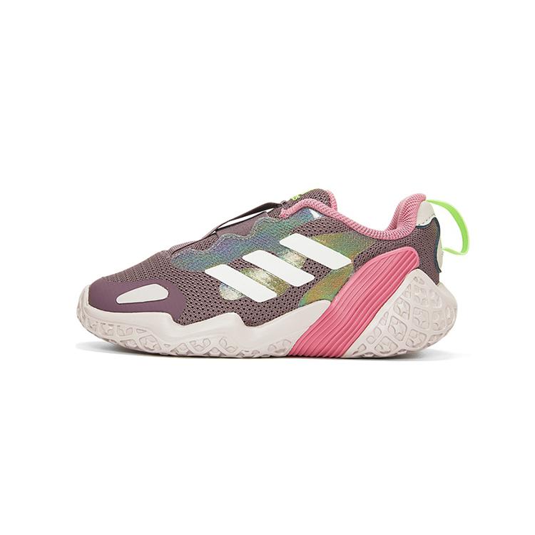 Νέα Παιδικά Παπούτσια Adidas 4Uture Χαμηλά Μοβ Ροζ Λευκά Βρέφη και Νήπια GZ7833