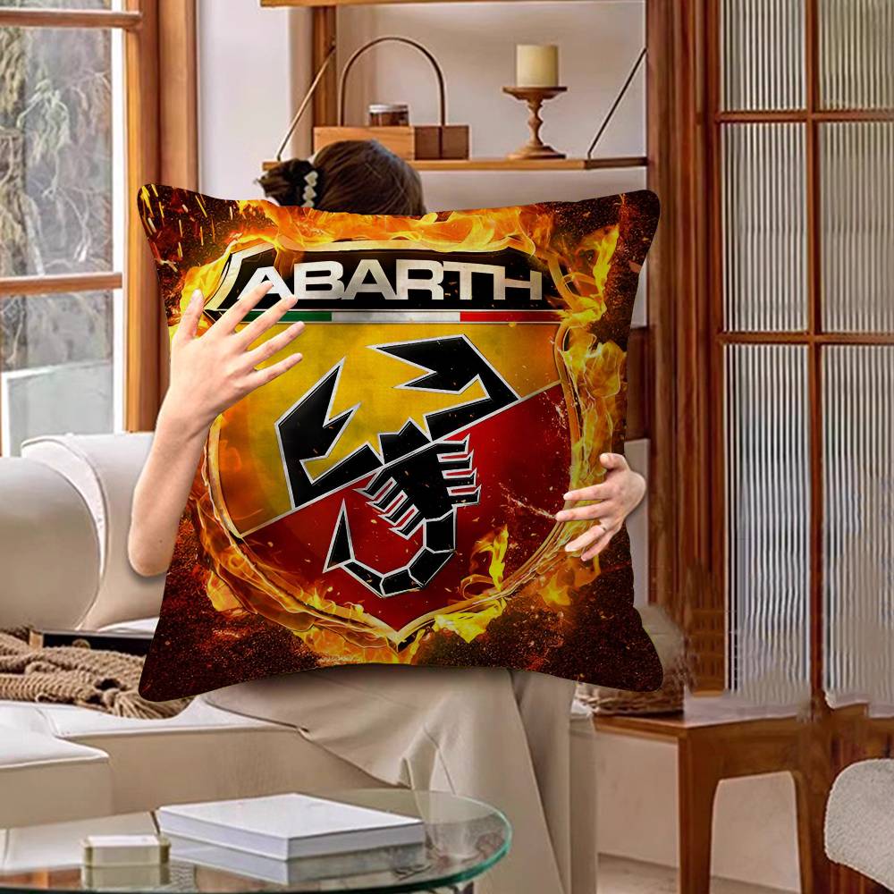 Brand A-Abarth Scorpion Cushion Cover Inches Farmhouse Decor Home Throw Pillow Covers for Couch Decorations
