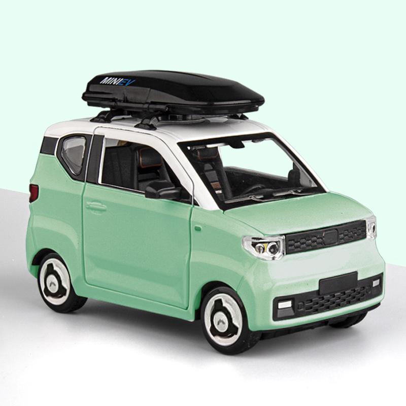 1:24 autíček WuLing MINI EV litý kovový model auta ze slitiny pro model autíčko autíčko v miniaturní měřítku dárek k narozeninám