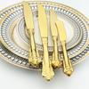 6-teiliges Vintage-Besteckset aus 18/10 Edelstahl, Steak, Butter, Abendessen, Messer, Geschirrset, Geschirr, Spiegel, Abendessen, Küche, Besteck