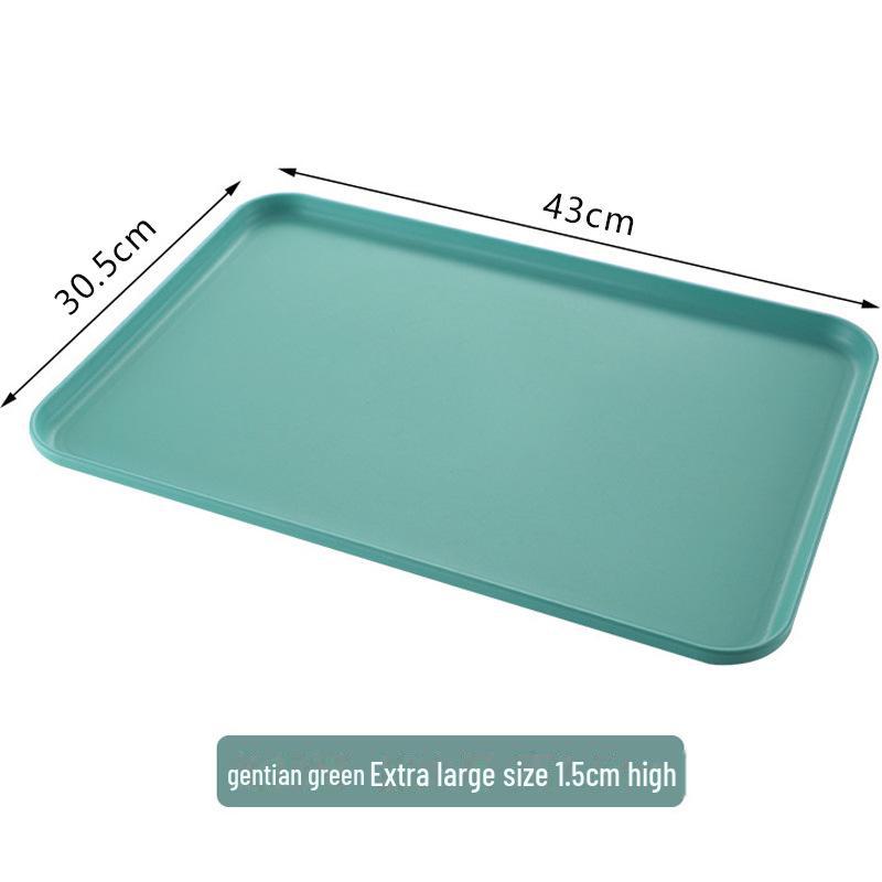 

Пластиковый прямоугольный поднос для чая в скандинавском стиле для дома, гостиной, ресторана или детского сада