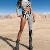 Halloween 3d Digital Print Adult Bodysuit For Cosplay And Costume Parties