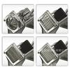 Replace Stainless Steel Blades for Potato Cutter Dicer Manual Vegetable Chopper Black 1/2'' 3/8'' 1/4'' 8-Wedge