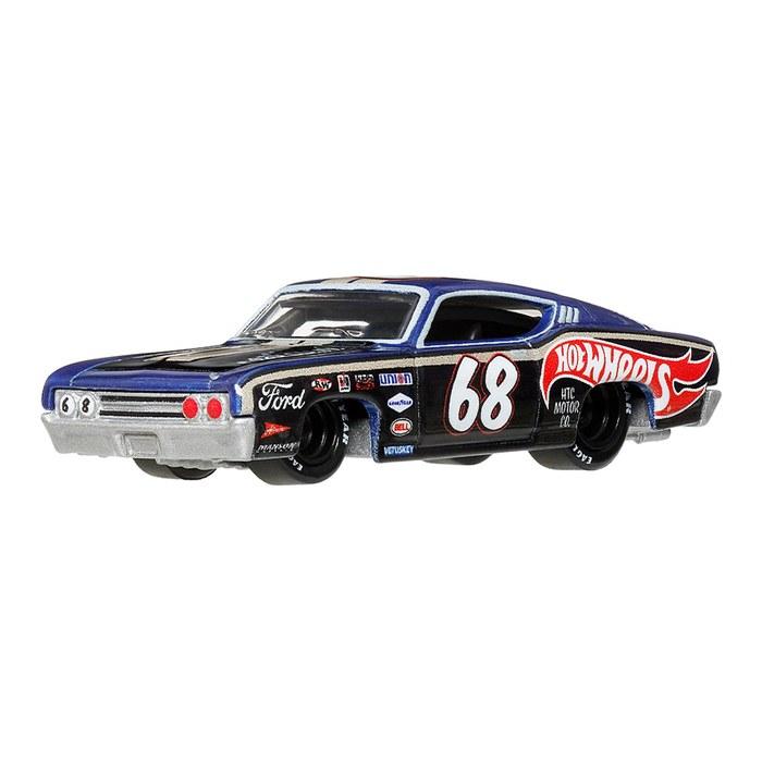 Hot Wheels Boulevard '69 Ford Torino Talladega Vehicle Toy Car, Blue, 1/64 Scale