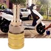 6Mm/8Mm Auto-Reifenventil-Clip Pumpendüsenklemme Massiver Messinganschluss Fahrrad Motorrad Autoreifen Luftfutter Aufblaspumpenadapter