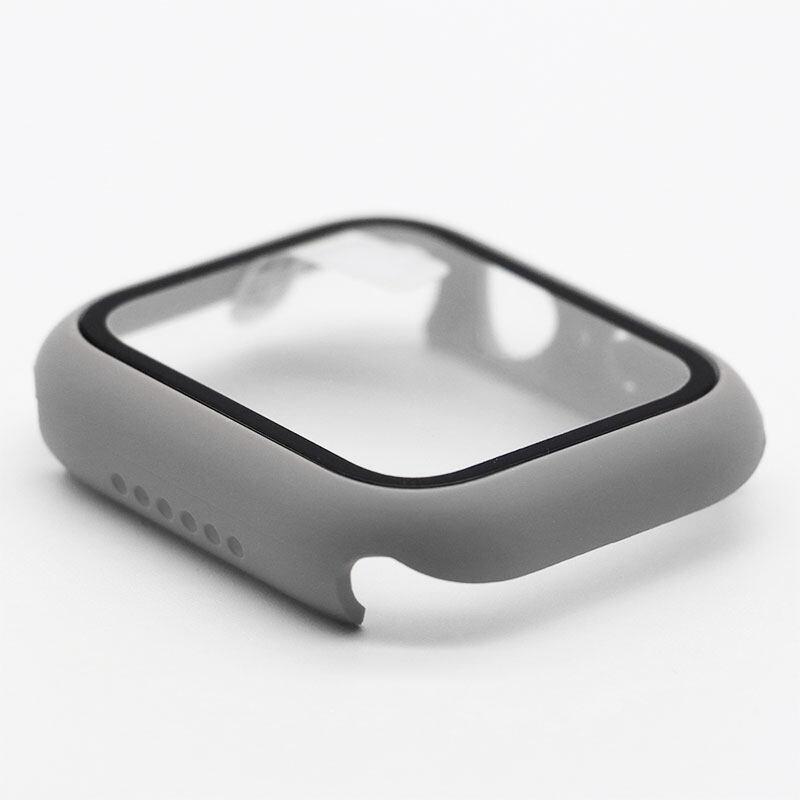Tempered Glass Cover For Apple Watch Case Series 9  8  7 6 5 4 SE3 3 2 141mm  45mm  44mm  40mm 42mm 38mm PC Bumper Protector
