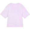 Nike Sportswear Boxy Large Logo Print Vintage American Crew Neck Short Sleeve T-Shirt Women Tops Pink Purple DQ3269-530