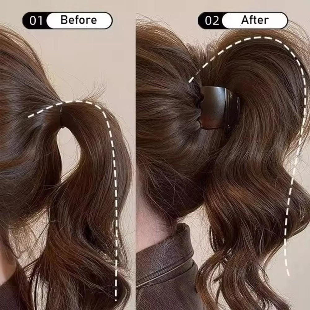 Matte Shark Clip Long Lasting Styling Back of The Head Clip Hair Accessories