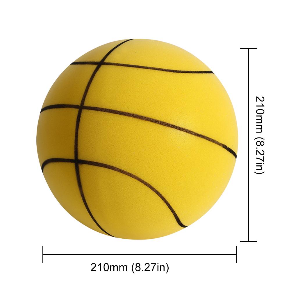 18/21/24CM Kids Bouncing Mute Silent Basketball Dribbling Bouncing Basketball Indoor Silent Ball For Kids Adults Ball Training