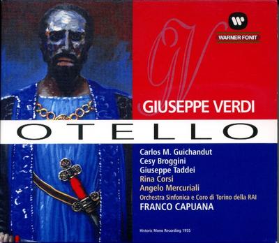 CD GUICHANDUT, BROGGINI, TADDEI; COR - Verdi: Otello  8573826532 Warner Fonit 2000 Italy Classical Used
