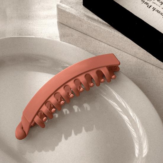 Large Banana Hair Clip Anti-slip Teeth No Damage Hair Clip Back Head Hair Claw High Bun Hair Accessory