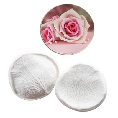 Büyük Gül Çiçeği Damarlandırıcılar Silikon Kalıplar Fondant Şeker Hamuru Gumpaste Reçine Kil Su Kağıdı Kek Dekorasyon Aletleri M2302