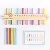 Montessori Wooden Toy Color Matching Games Puzzle Learning Set Fine Movement Training Math Educational Toys For Chilren Kids